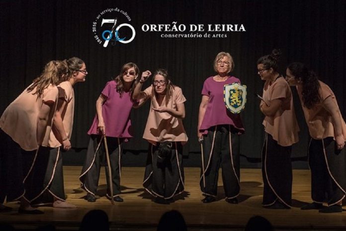 Orfeão de Leiria reúne jovens e seniores num espetáculo de dança e teatro
