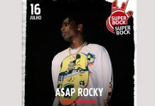 A$AP Rocky a 16 de julho no Palco Super Bock