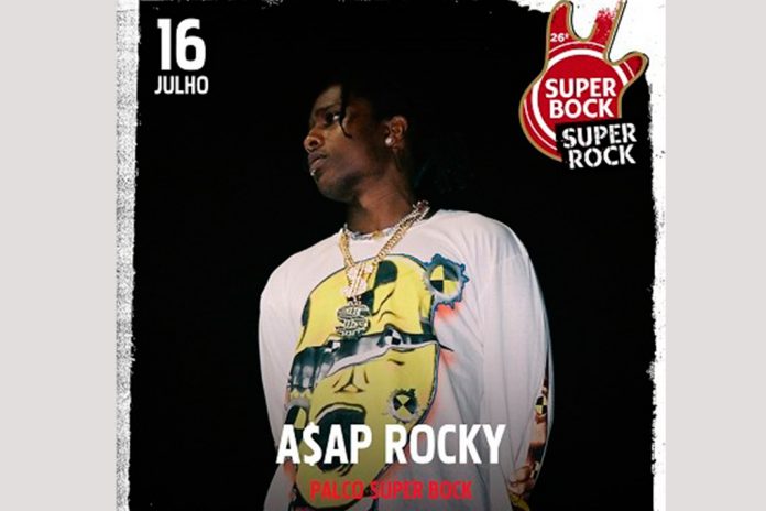 A$AP Rocky a 16 de julho no Palco Super Bock