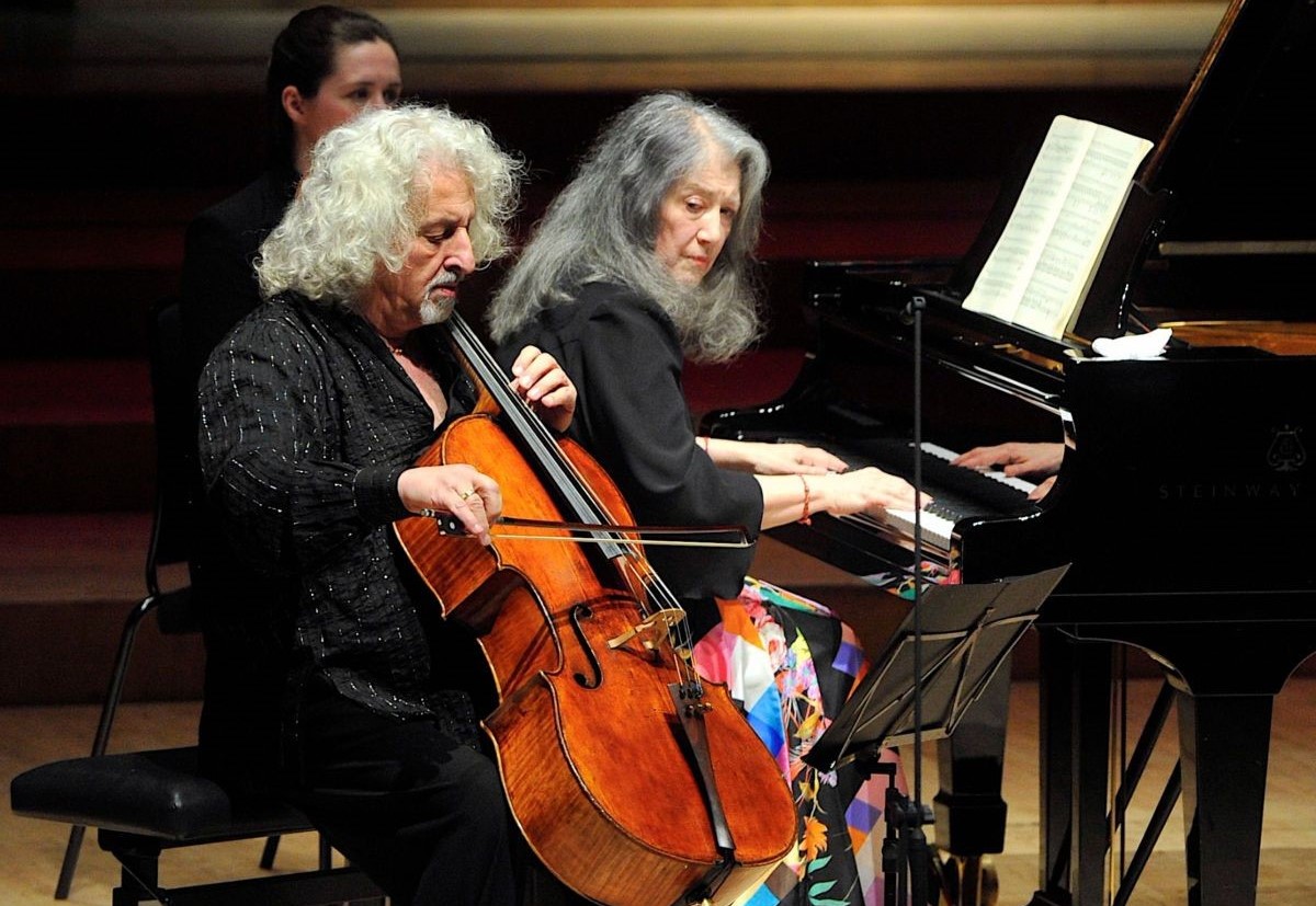 Martha Argerich e Mischa Maisky