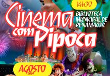 Cinema na Biblioteca Municipal de Penamacor em agosto