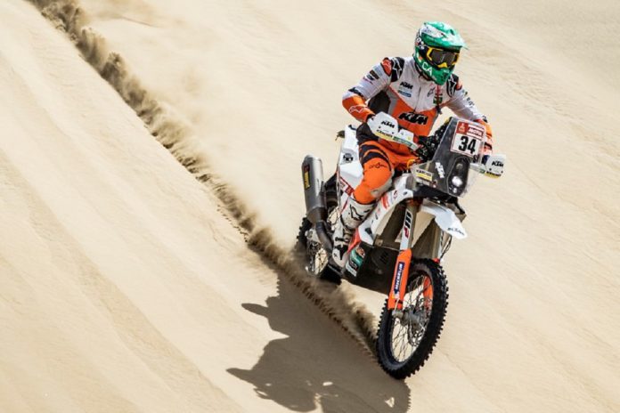 Mário Patrão melhora no segundo dia do Dakar 2019