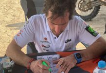 David Megre sobe cinco posições no Dakar