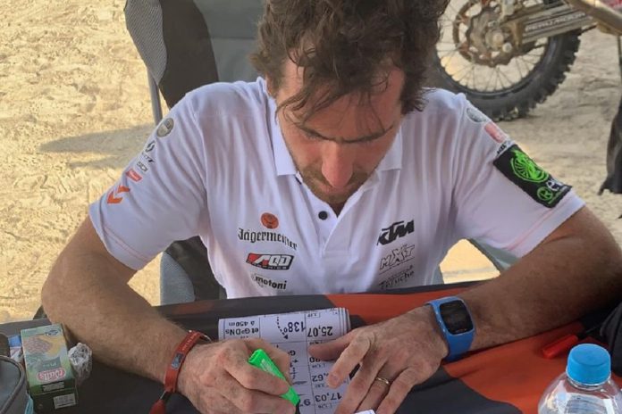 David Megre sobe cinco posições no Dakar