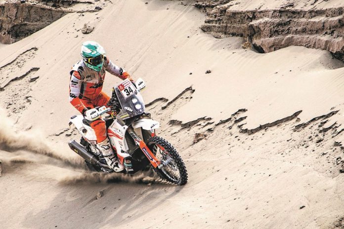 Mário Patrão sobe para a 20ª posição do Dakar 2019
