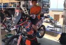 David Megre manteve boa navegação para um 43º lugar no Dakar