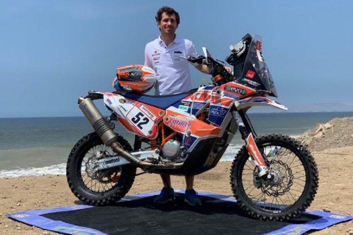 David Megre mais perto de terminar o Dakar em Lima