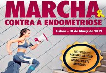 Endometriose com marcha para a consciencialização