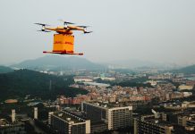 DHL Express inicia serviço de entrega de encomendas com drones