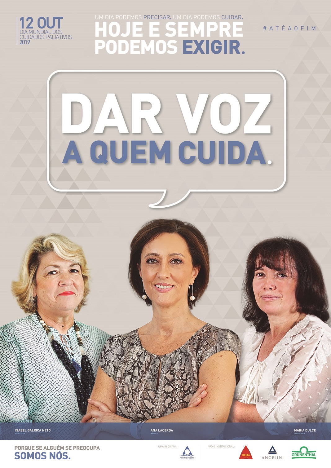 Cuidados Paliativos: campanha “Dar Voz a quem Cuida”