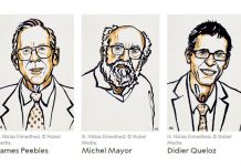 Nobel da Física de 2019 atribuído a James Peebles, Michel Mayor e Didier Queloz