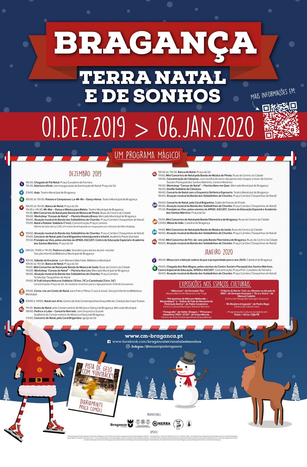 Bragança, Terra Natal e de Sonhos num inverno inesquecível