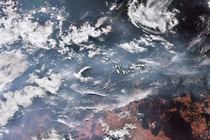 Desmatamento da Amazónia com impacto no clima local Desmatamento da Amazónia com impacto no clima local