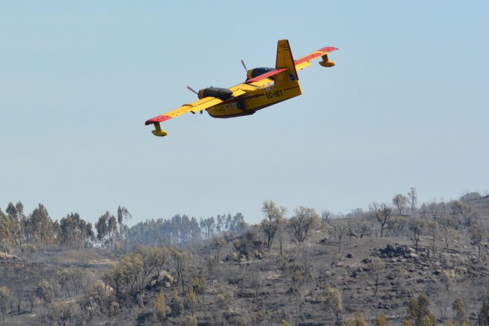 Situação de Alerta de risco de incêndios alargada até 10 de setembro