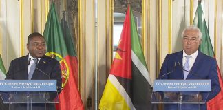 Portugal disponível para ajudar na reconstrução de Moçambique