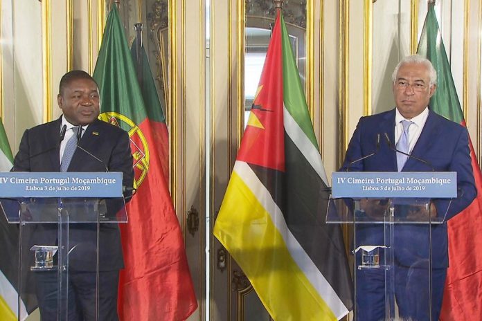 Portugal disponível para ajudar na reconstrução de Moçambique