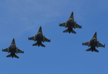 Força Aérea prepara cinco F16 para alienar à Roménia