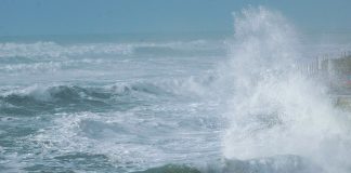Agravamento do estado do mar entre tarde de 19 e manhã de 22 de dezembro