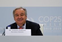 COP 25: António Guterres pede fim da guerra com o planeta