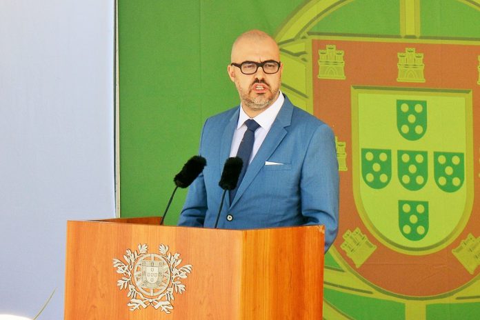 João Miguel Tavares, presidente das Comemorações do Dia de Portugal, em Portalegre.