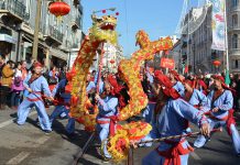 Ano Novo Chinês é celebrado em Lisboa com desfile e espetáculos