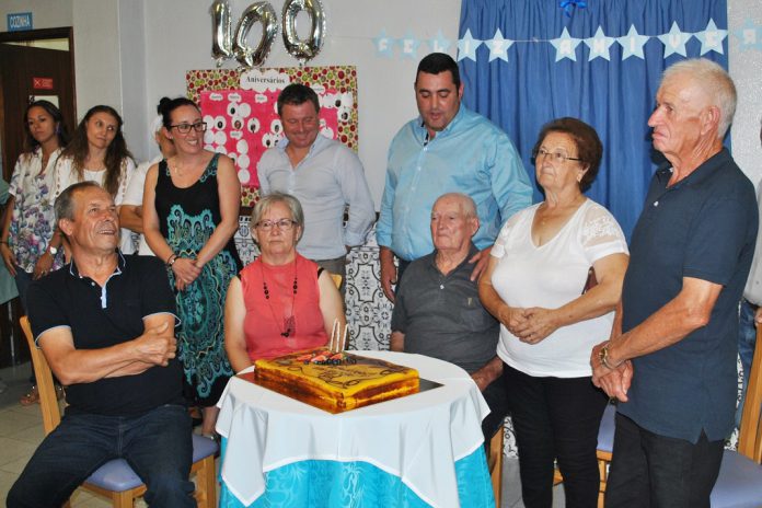 Comemorar 100 anos de vida aconteceu no Centro de Dia de Pedrógão de São Pedro
