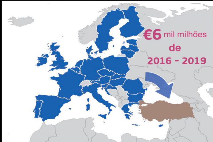 Refugiados: Turquia já recebeu 5,6 mil milhões de euros da União Europeia