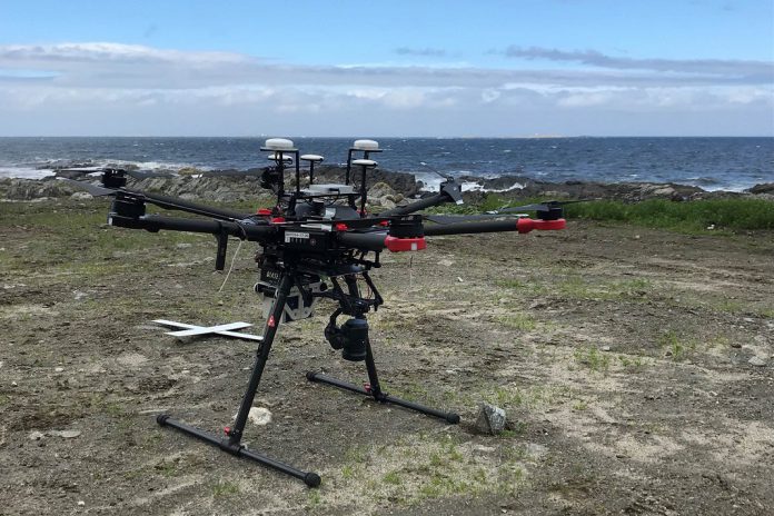 Cientistas portugueses e noruegueses usam drones no estudo da biologia costeira