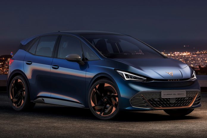 CUPRA el-Born 100% elétrico com alcance até 500 Km