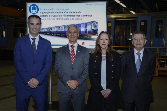 Metropolitano de Lisboa investe 114,5 milhões de euros em carruagens e sinalização