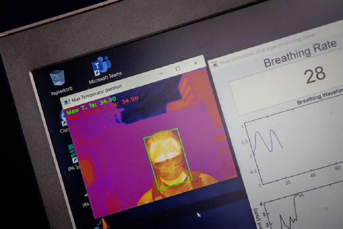 Instituto Fraunhofer desenvolve detetor de pessoas com COVID-19 à distância Instituto Fraunhofer desenvolve detetor de pessoas com COVID-19 à distância