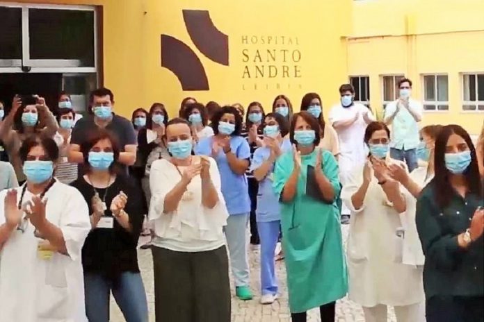 COVID-19: Centro Hospitalar de Leiria agradece apoio da comunidade (vídeo)