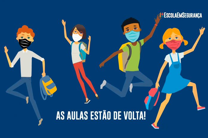 Vídeos e cartaz da campanha de sensibilização #EscolaEmSegurança