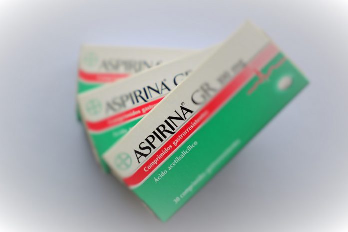 Aspirina reduz risco de morte em pacientes hospitalizados com COVID-19