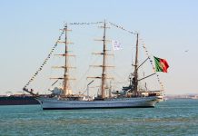 Navio-Escola Sagres interrompe viagem pelo mundo e regressa a Lisboa