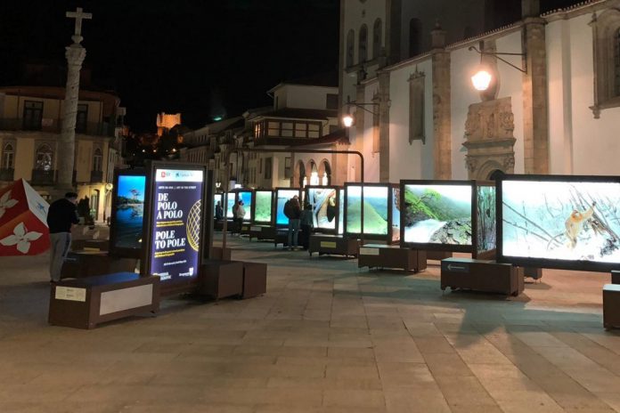 National Geographic Society na Praça da Sé em Bragança