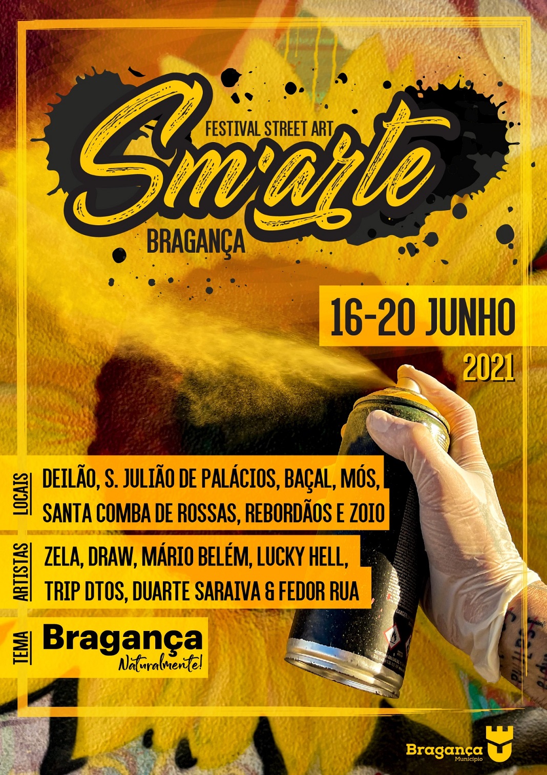 Bragança: Festival de Street Art - Sm'arte estende-se ao meio rural