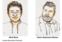 Prémio Nobel da Paz de 2021 atribuído aos jornalistas Maria Ressa e Dmitry Muratov