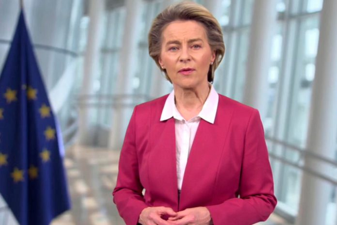 Ursula von der Leyen quer discutir com outros países parceiros uma resposta às tarifas da Administração dos EUA Ursula von der Leyen quer discutir com outros países parceiros uma resposta às tarifas da Administração dos EUA