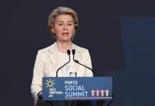 Ursula von der Leyen define metas na Cimeira Social do Porto