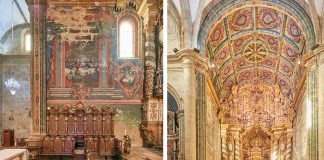 As pinturas murais na Igreja Matriz de Torre de Moncorvo já estão restauradas