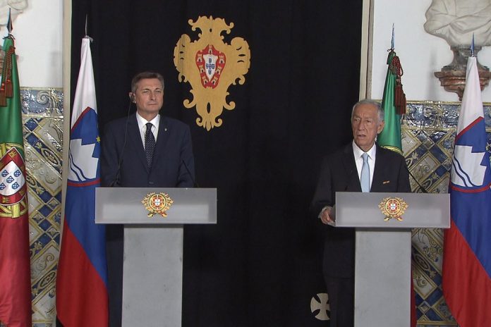 Presidentes de Portugal e Eslovénia concordam que solução na Ucrânia é diplomática