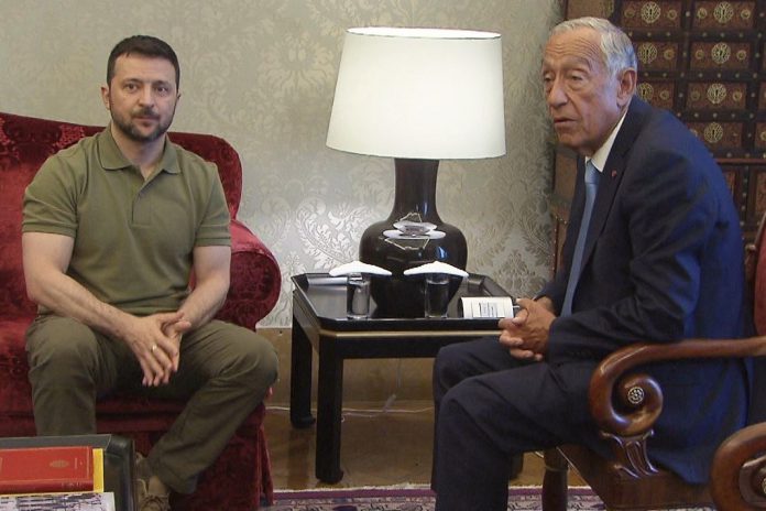 Vladimir Zelensky assina em Lisboa acordo bilateral de segurança