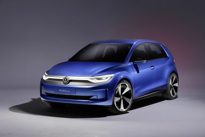 Volkswagen apresenta carro elétrico ID. 2all para preço inferior a 25.000 euros