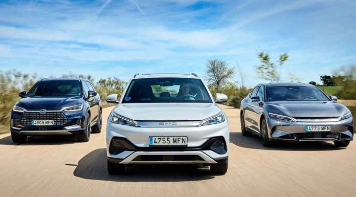 Carros elétricos da BYD chegam a Portugal
