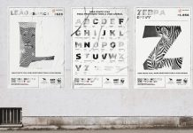Campanha The Endangered Typeface para proteger espécies ameaçadas
