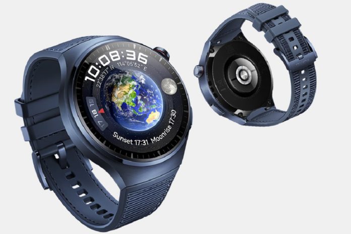 Inovador Huawei Watch 4 Pro com nylon reciclado e caixa de titânio