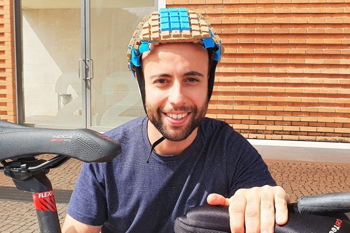 Capacete de cortiça para ciclistas desenvolvido na Universidade de Aveiro