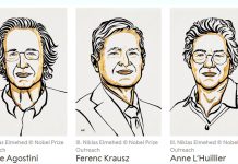 Prémio Nobel da Física 2023 pela criação de impulsos de luz de attossegundos