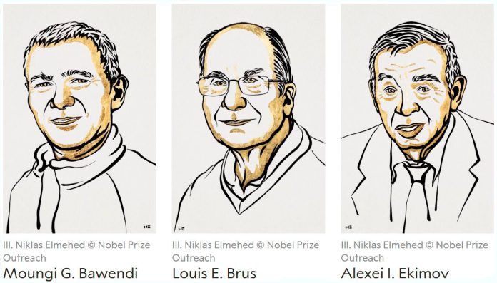 Prémio Nobel da Química 2023 atribuído por descobertas em componentes de nanotecnologia